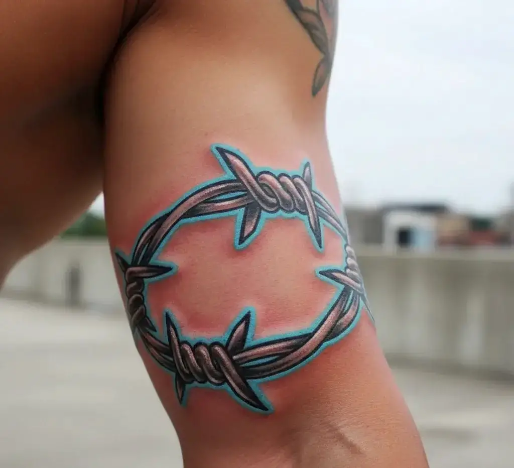 Barbed Wire Armband