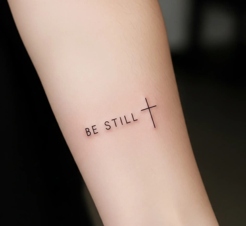 Be Still with a Small Cross