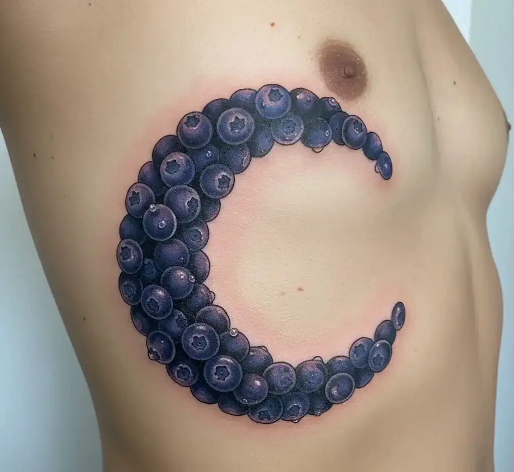 Blueberry Crescent Moon