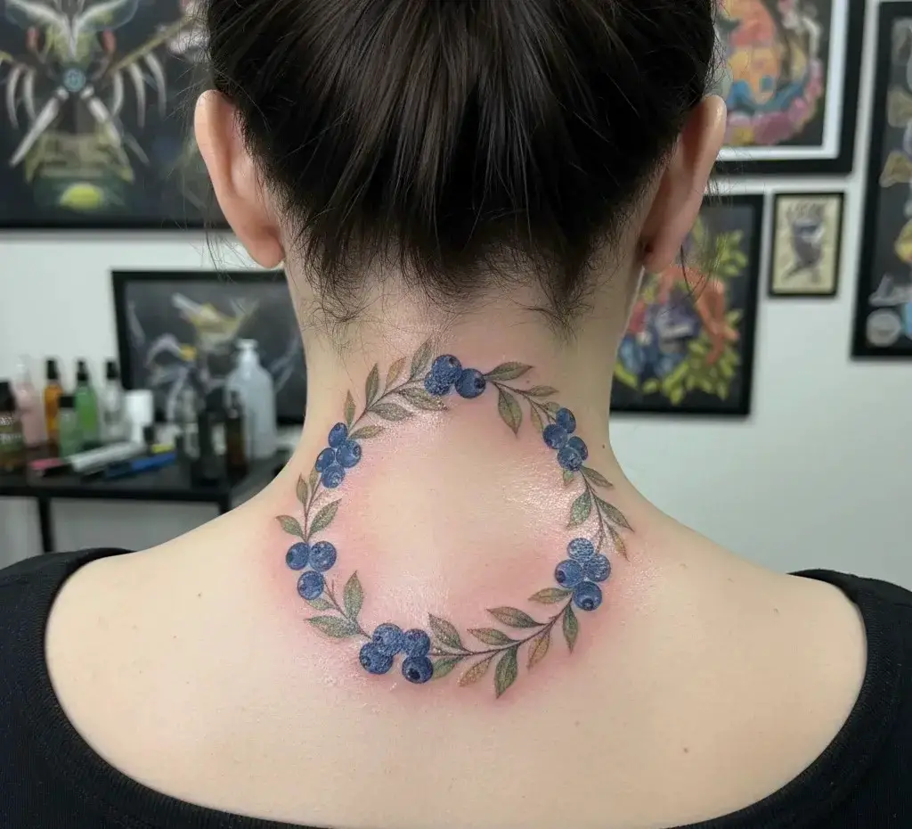 Blueberry Wreath