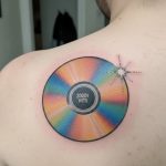 CD or Disc Tattoo