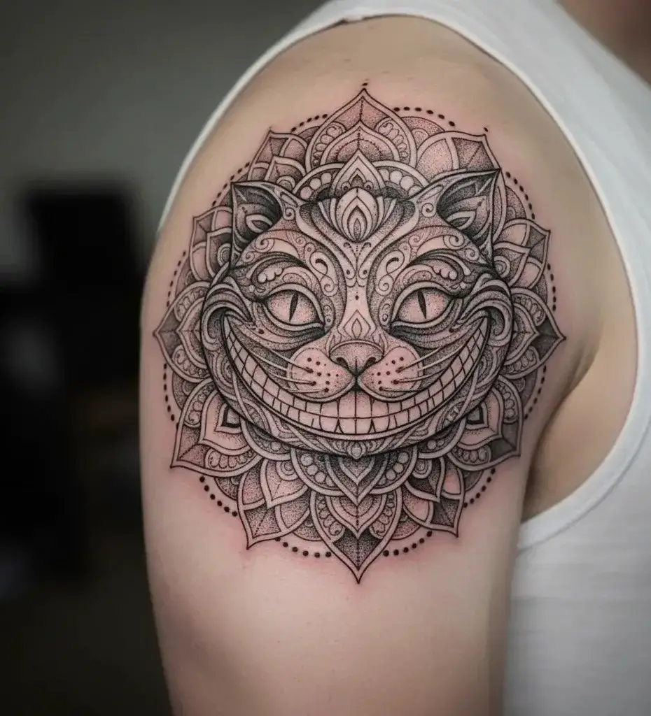 Cheshire Cat Mandala Fusion