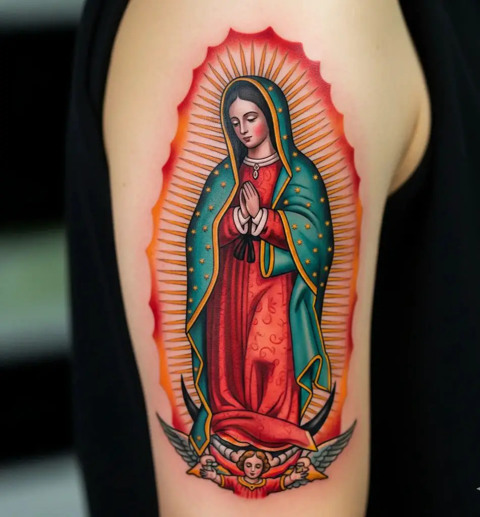 Classic Virgen de Guadalupe Portrait