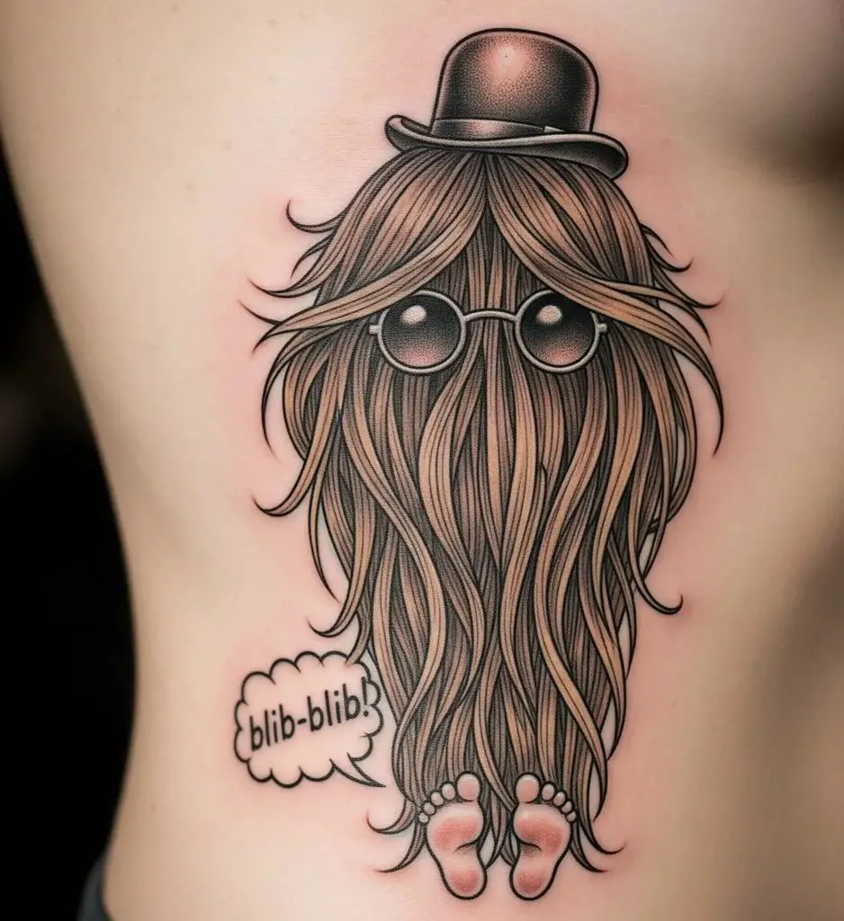 Cousin Itt's Shaggy Hair