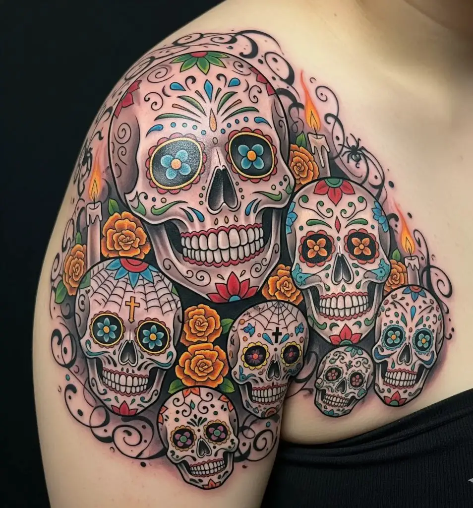 Skeleton Mariachi Band