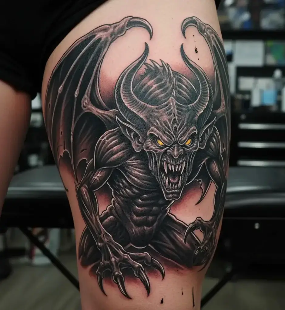 Demon-Like Gargoyle