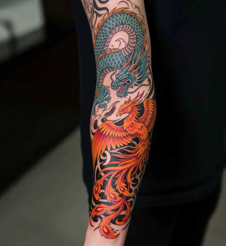 Dragon and Phoenix Duo