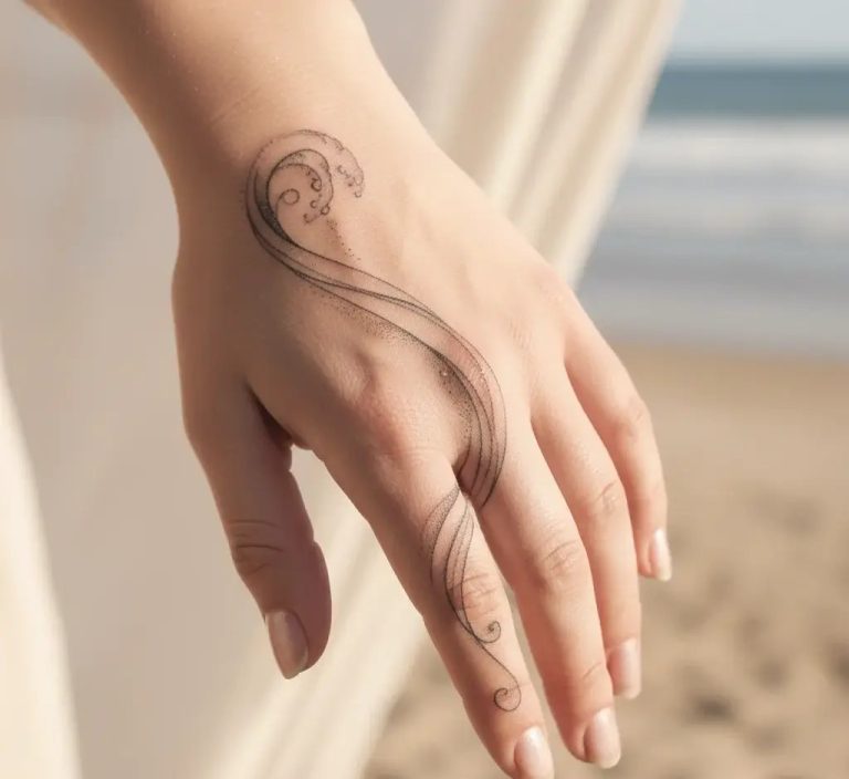 Female Hand Tattoo Ideas