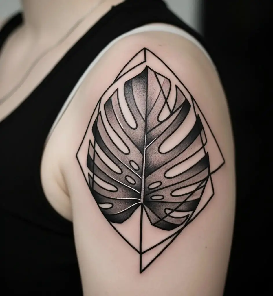 Geometric Monstera