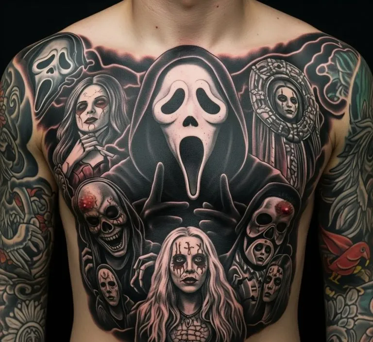 Ghostface With Other Horror Icons