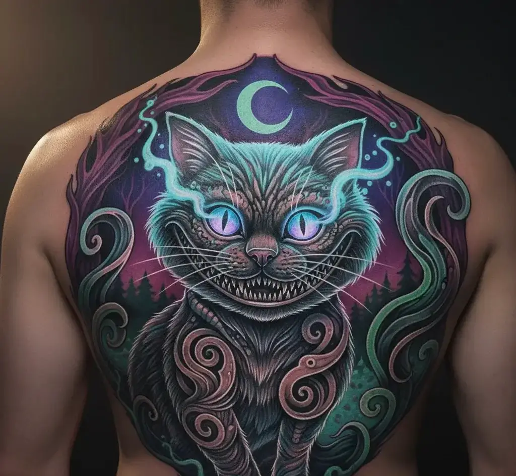 Hyper-Realistic Cheshire Cat