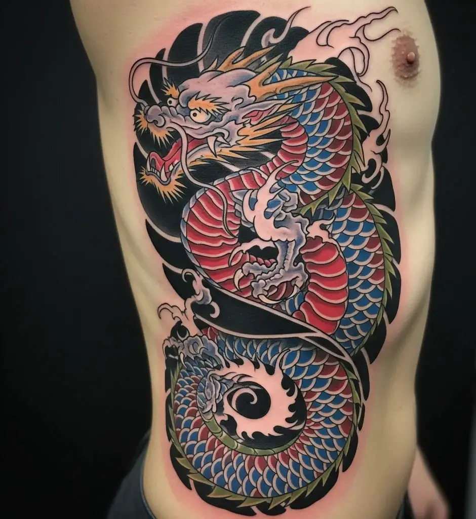 Japanese Dragon Tattoo
