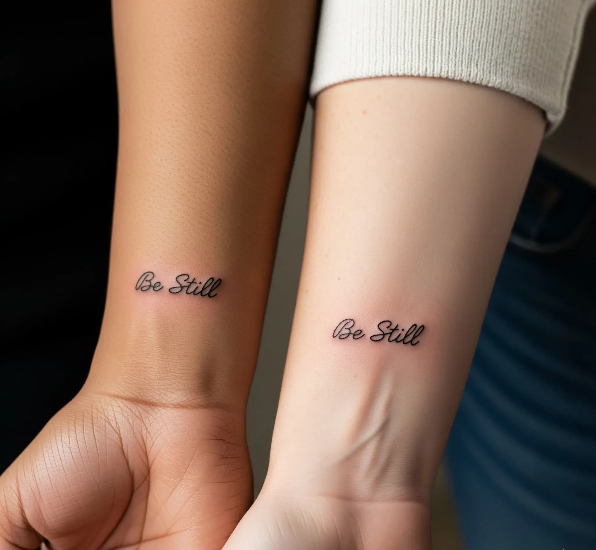Matching Couples or Friends Tattoo