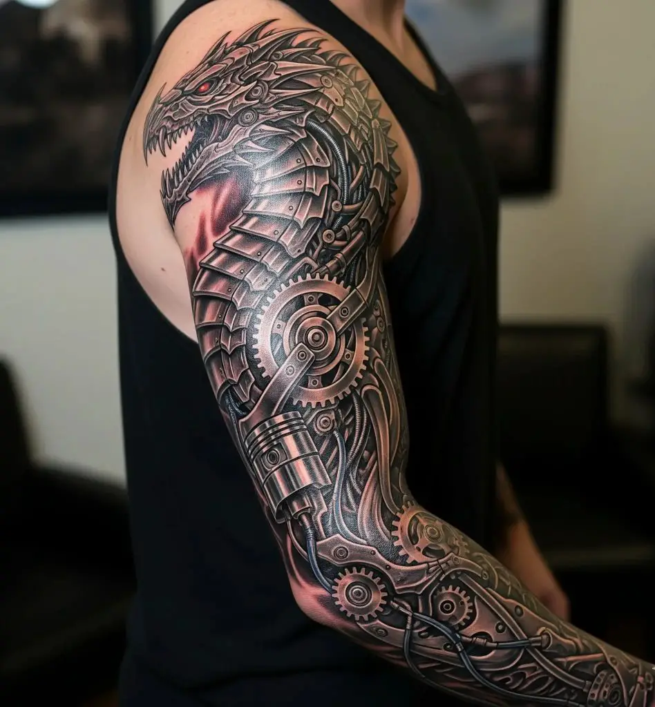 Mechanical (Biomechanical) Dragon