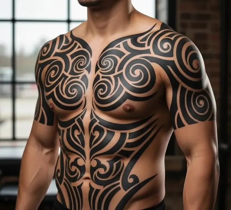 Men Chest Tattoo Ideas
