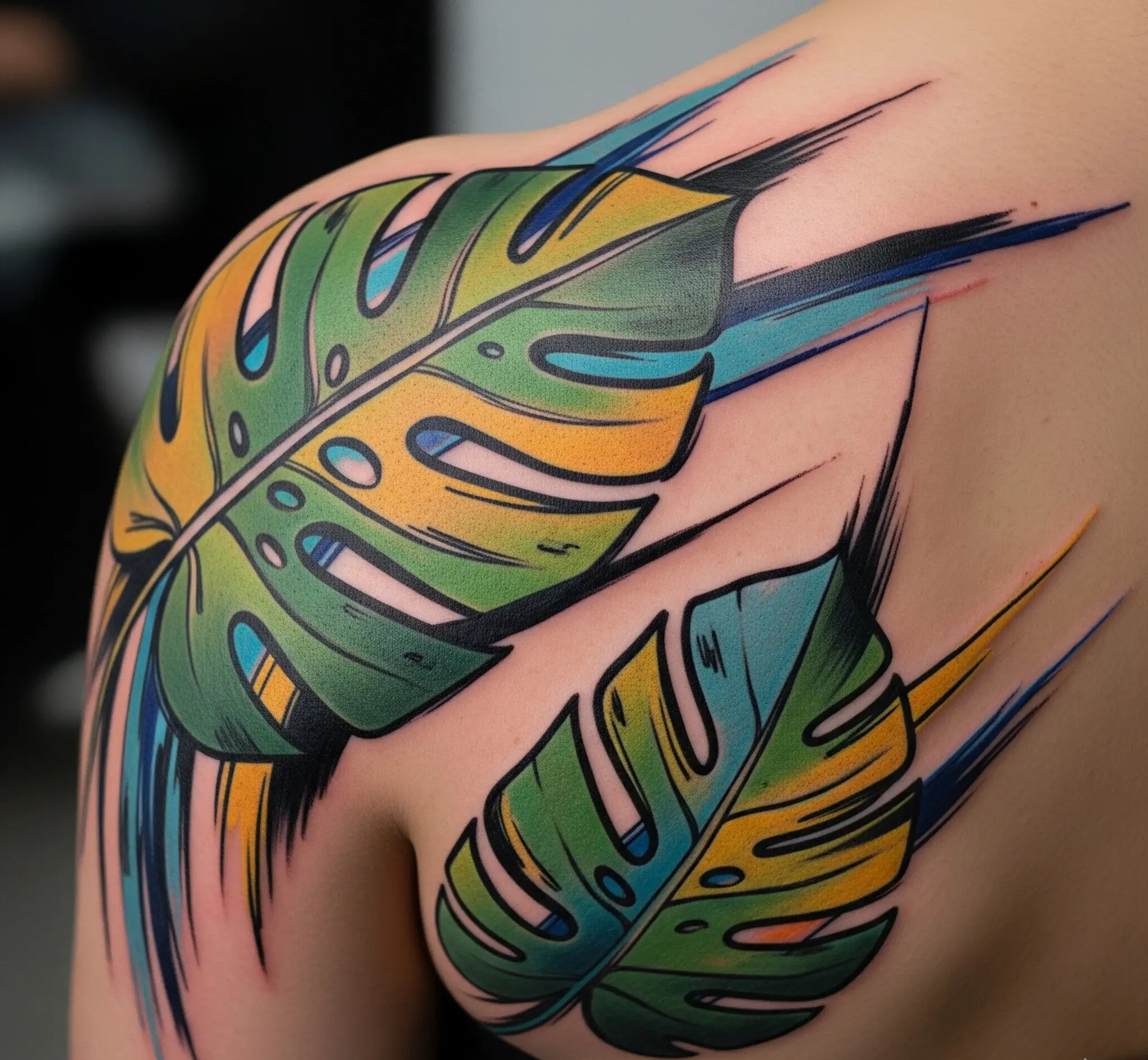 Monstera Tattoo