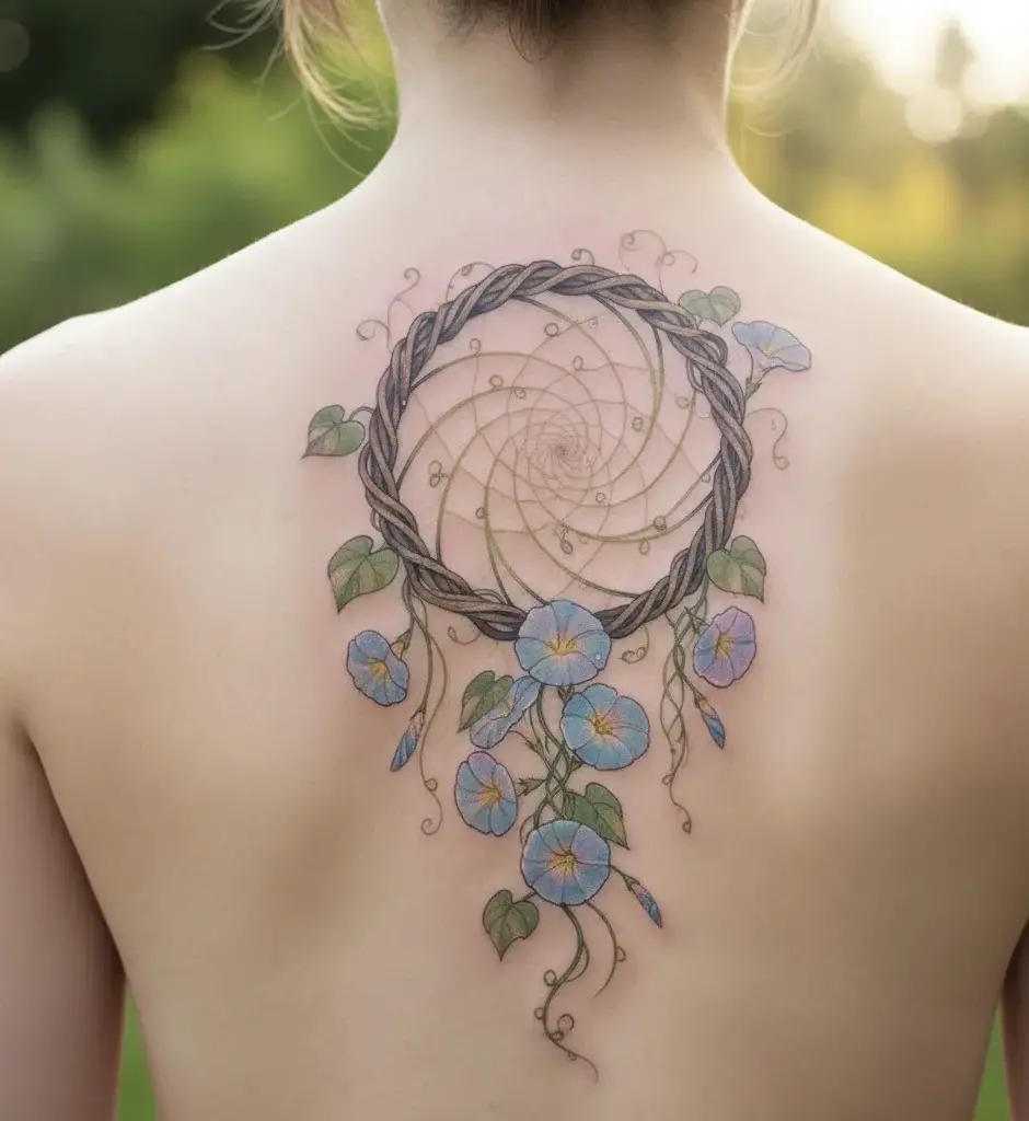 Morning Glory Dreamcatcher