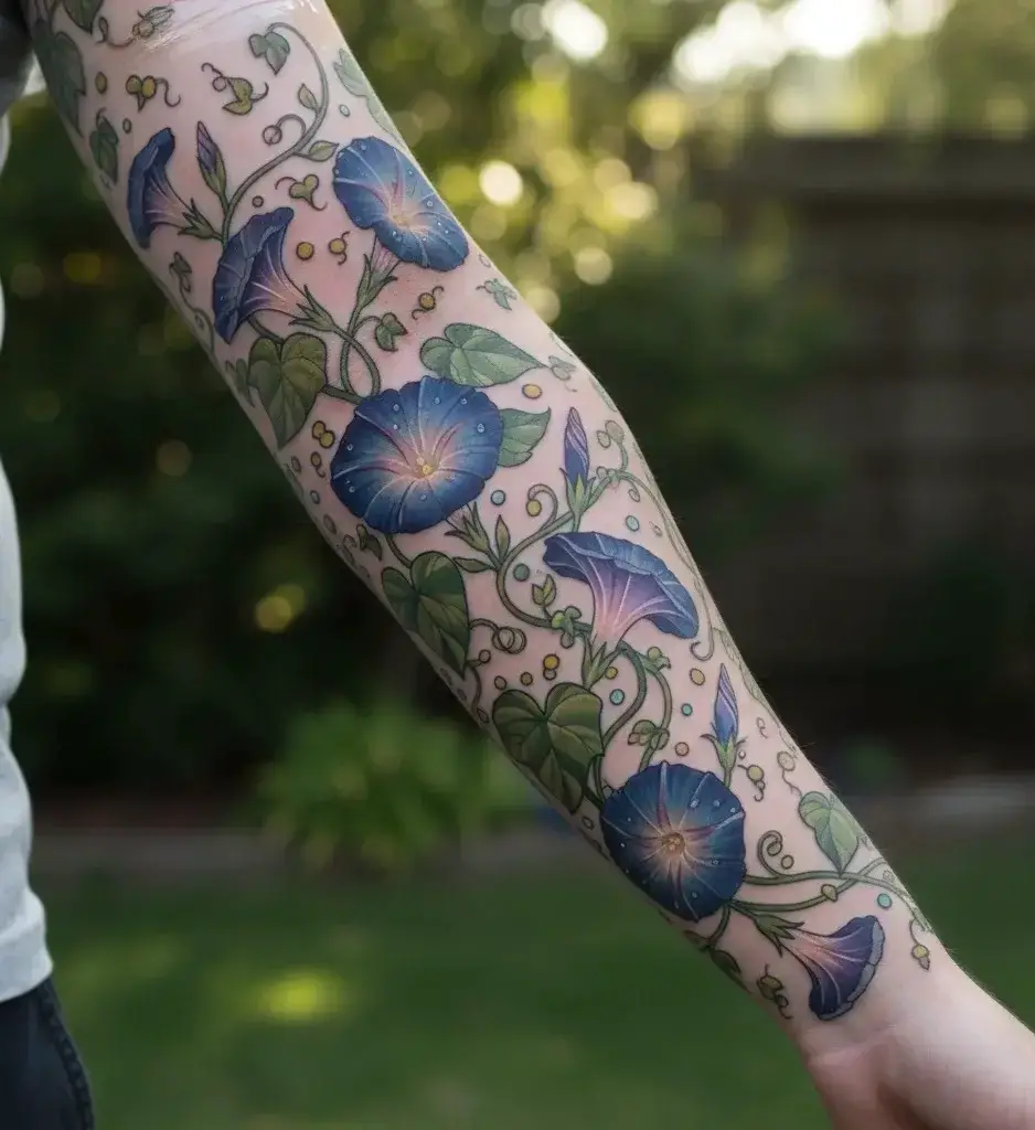 Morning Glory Sleeve