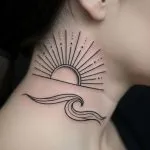 Neck Tattoos Women