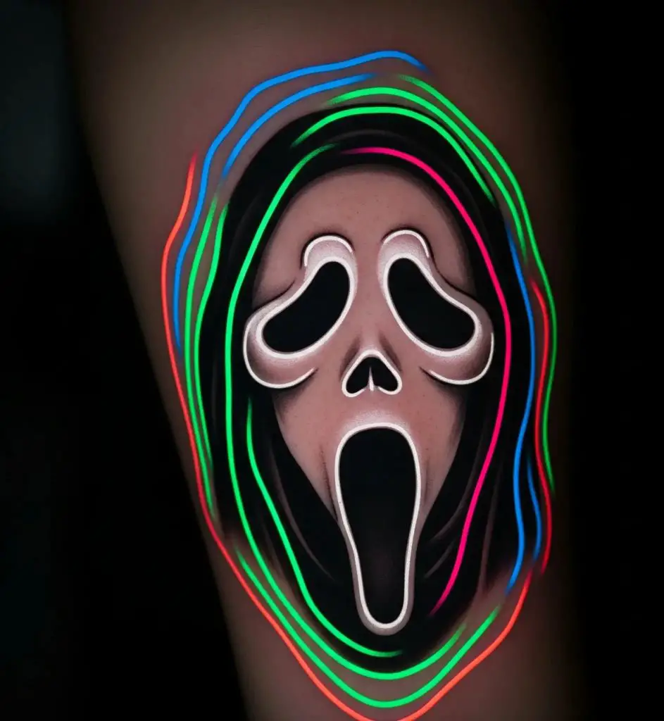 Neon Ghostface