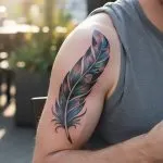 Peacock Feather Tattoo