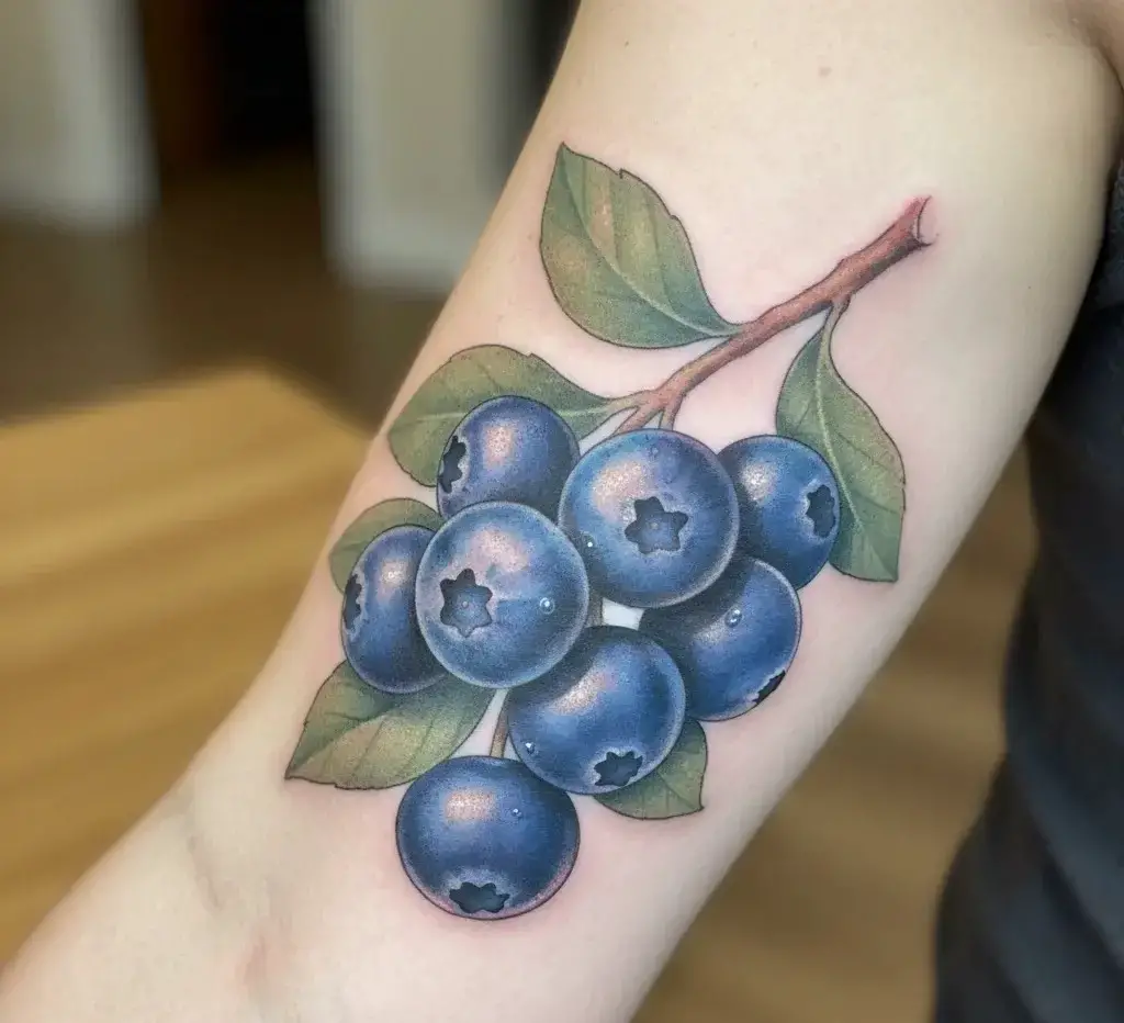 Realistic Blueberry Cluster