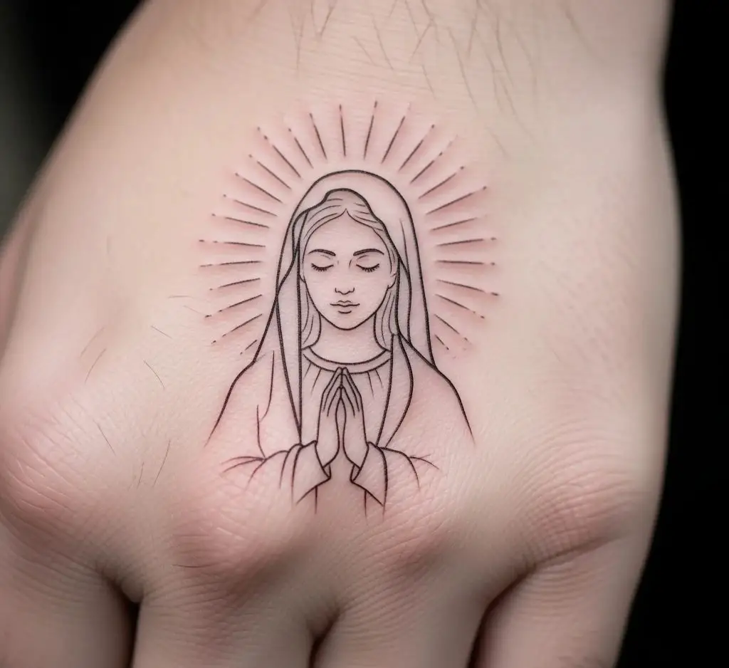 Small Hand Tattoo