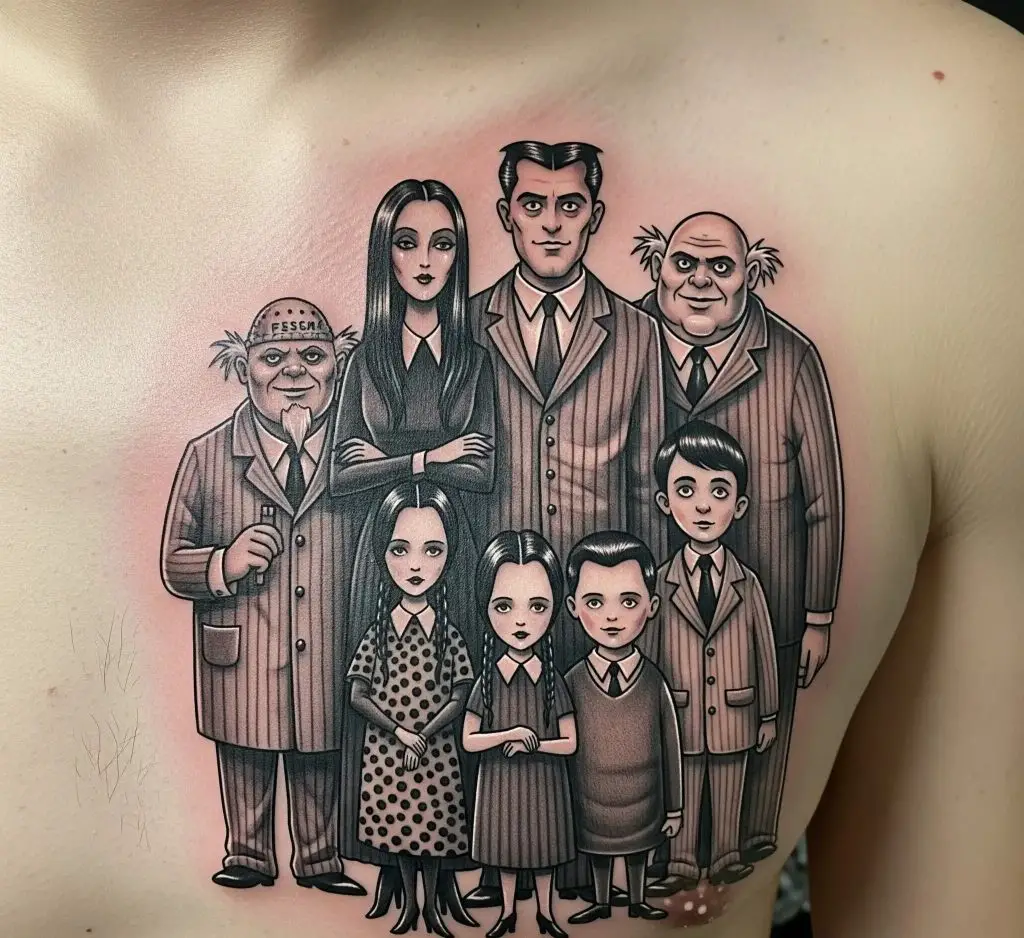 The Addams Family "Group Shot"