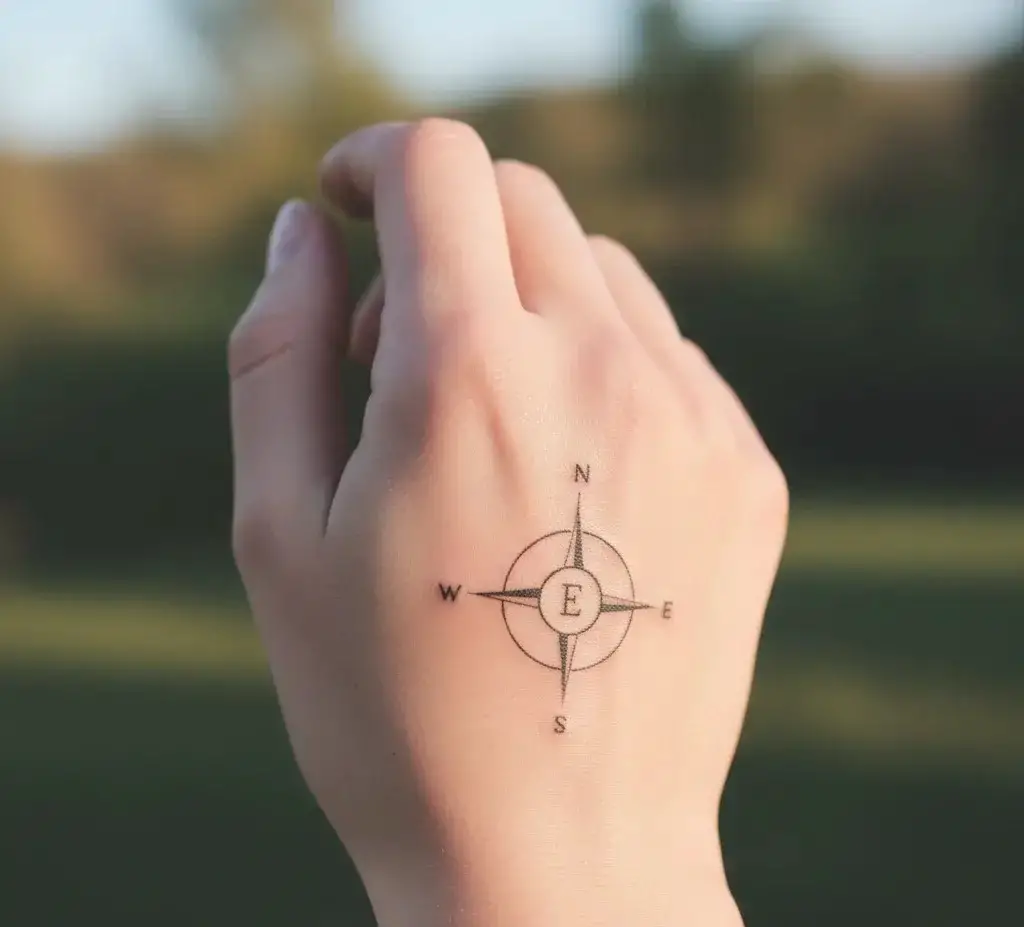 Tiny Compass Symbol