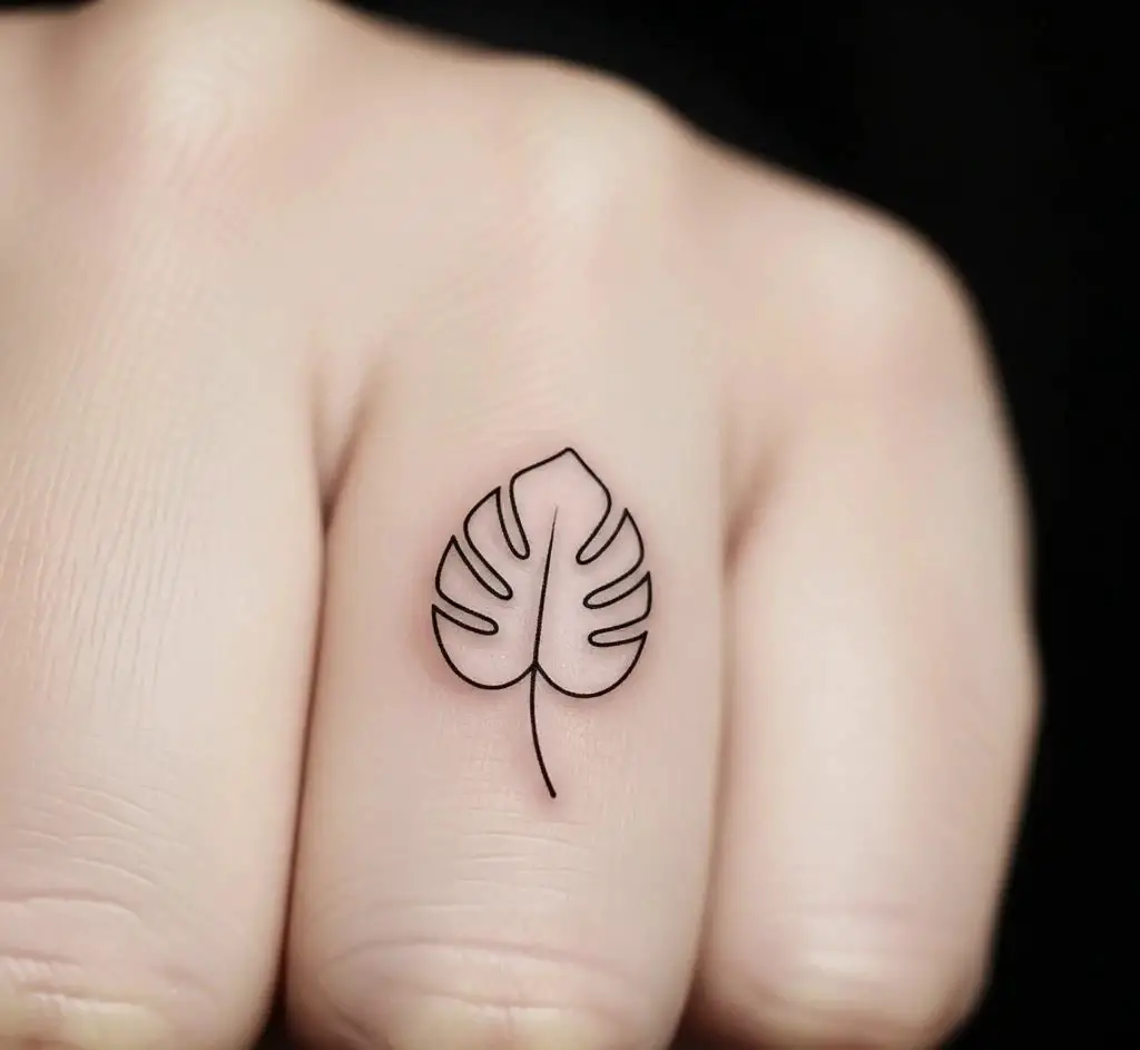 Tiny Finger Monstera