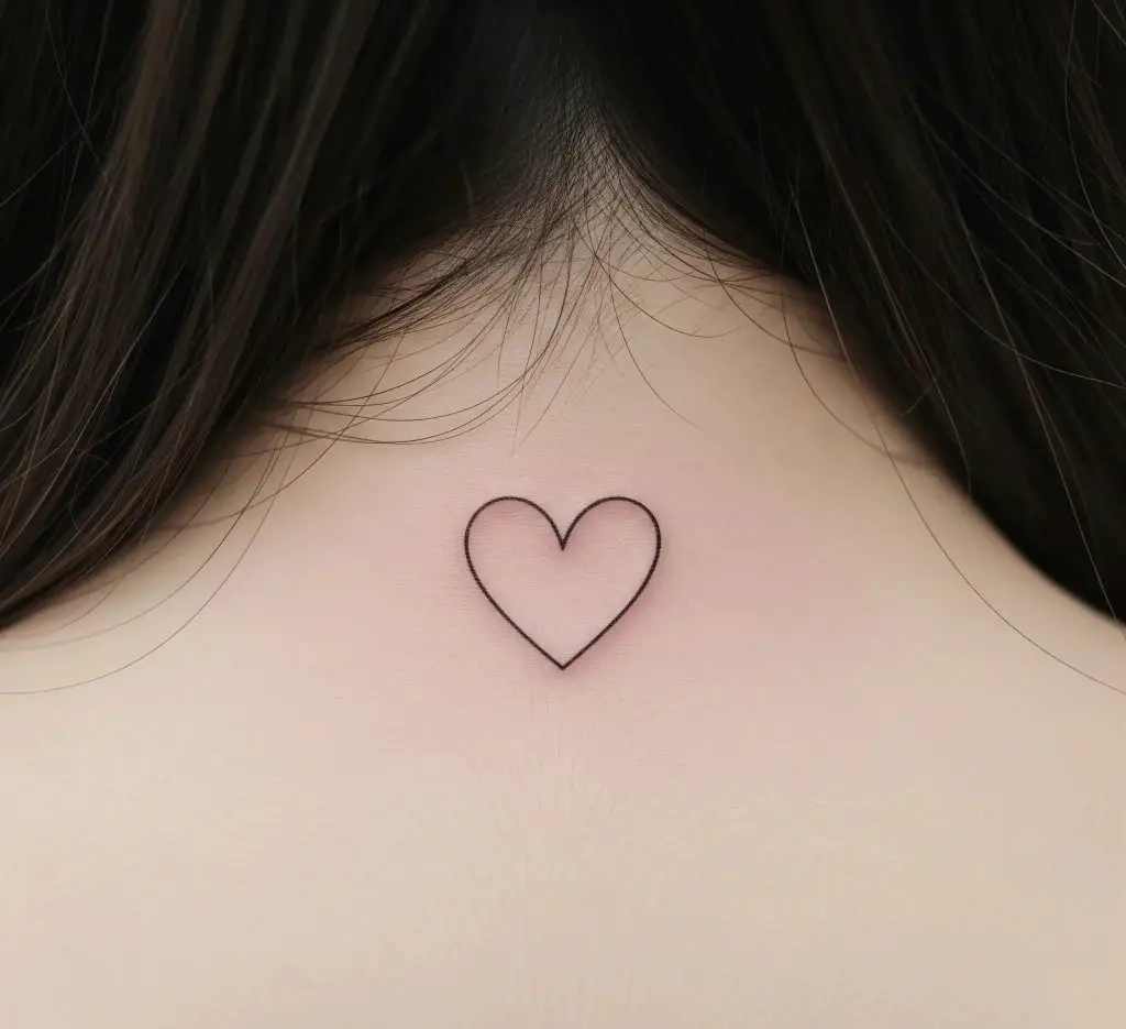 Tiny Heart Outline