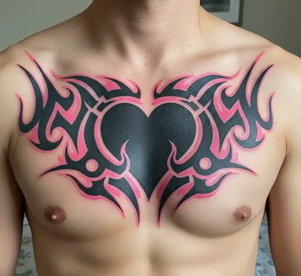 Tribal Heart Tattoo