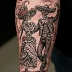day of the dead tattoo