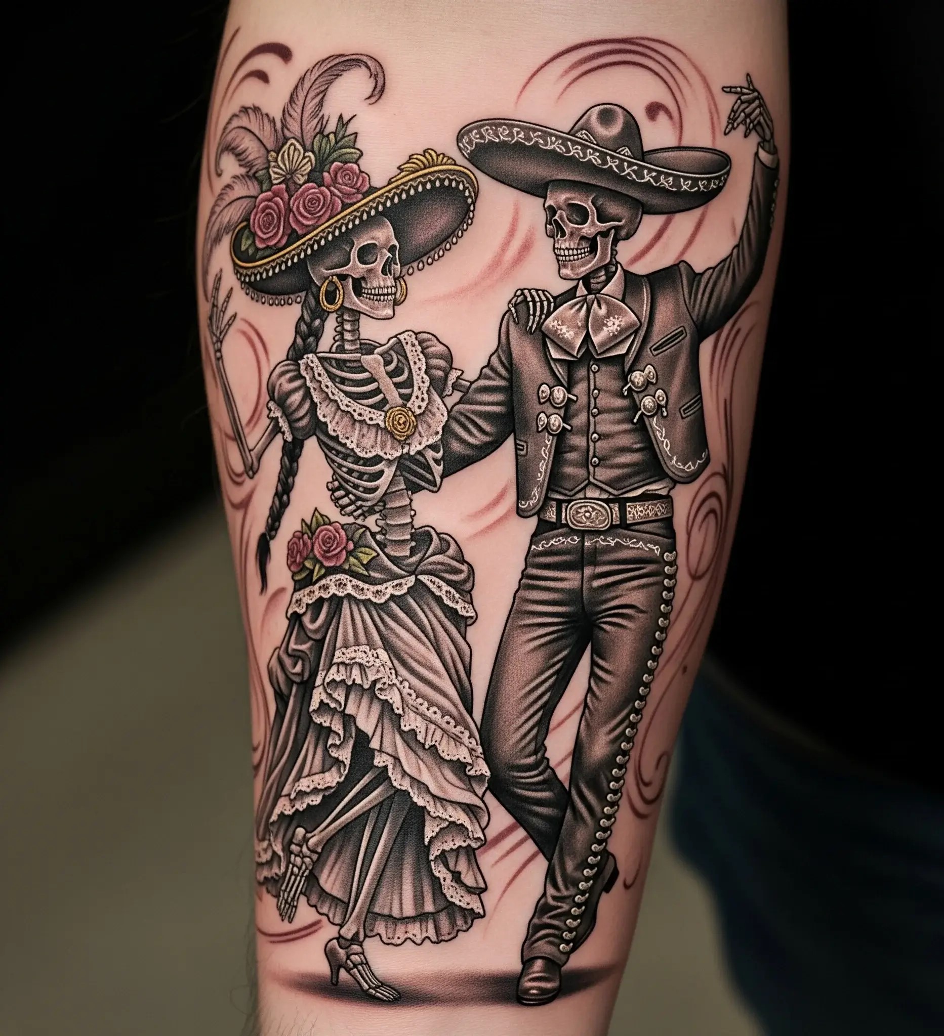 day of the dead tattoo
