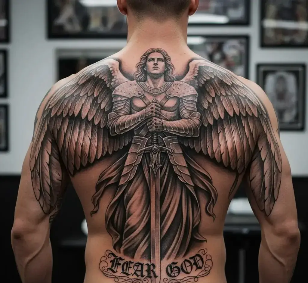 Angel with Fear God Script