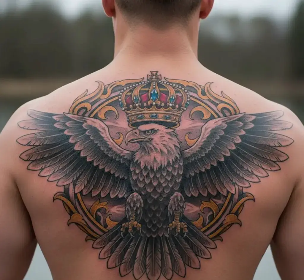 Eagle with Crown