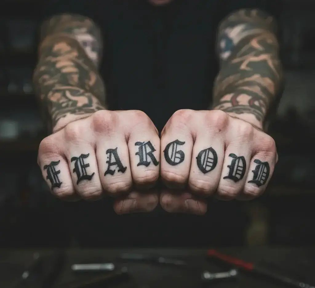 Fear God Across Knuckles
