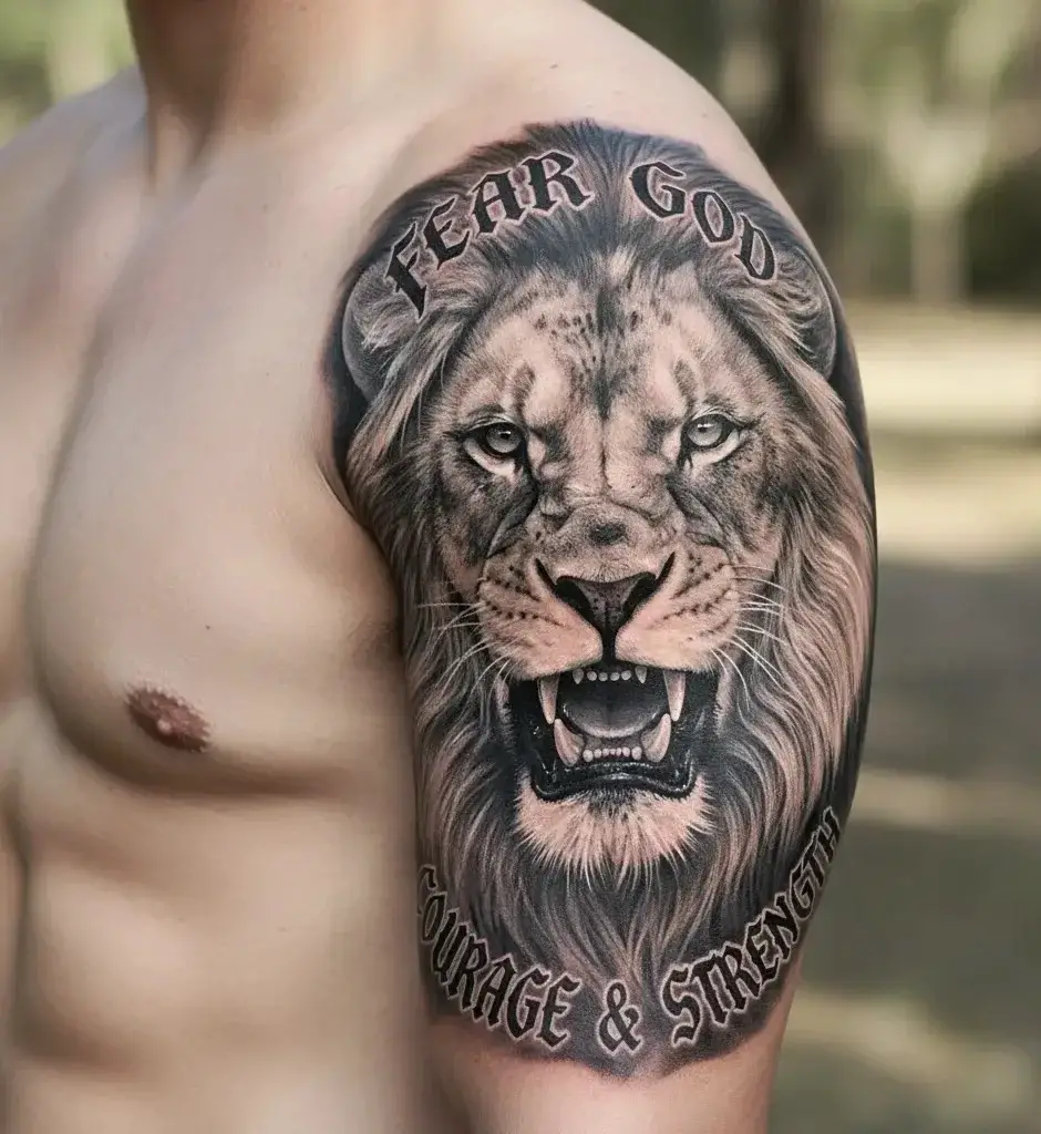 Fear God With Lion