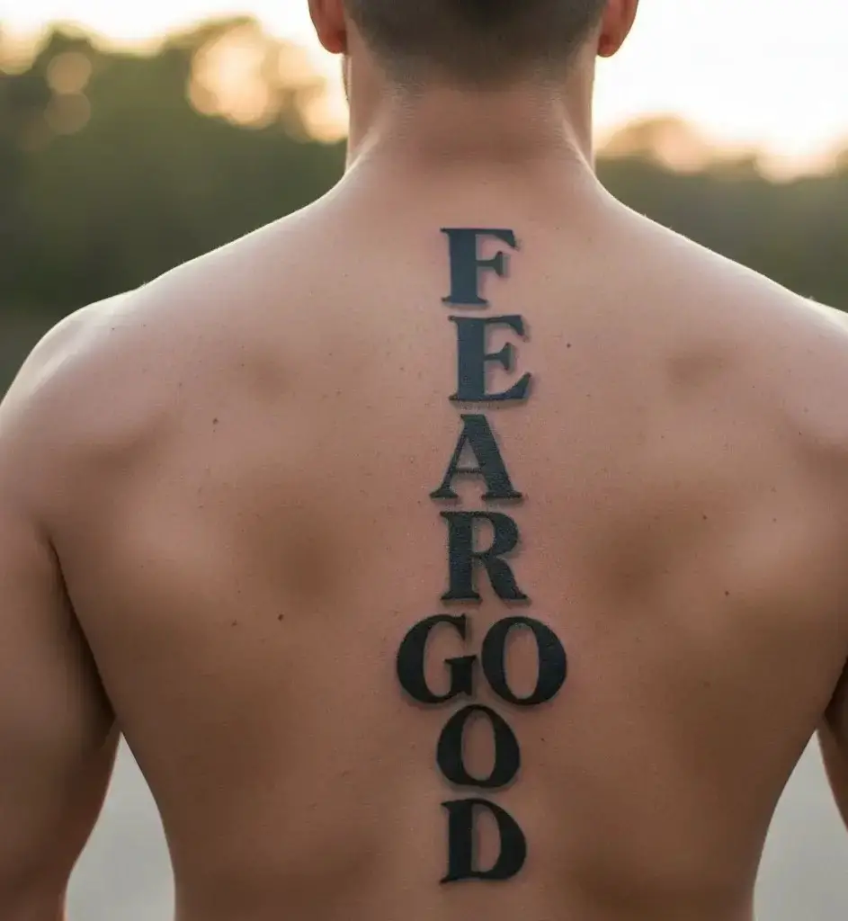 Fear God on Spine
