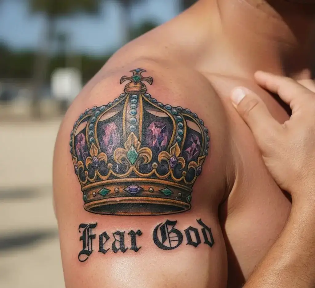Fear God with Crown