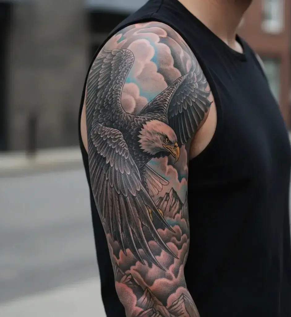 Flying Eagle Sleeve