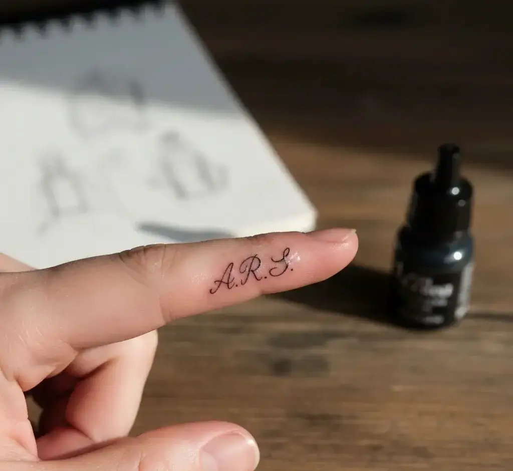 Initials Tattoo