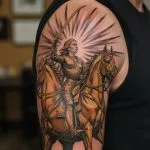 Joan Of Arc Tattoo
