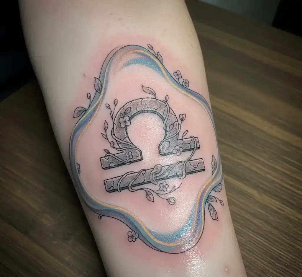 Libra Symbol (♎) Tattoo