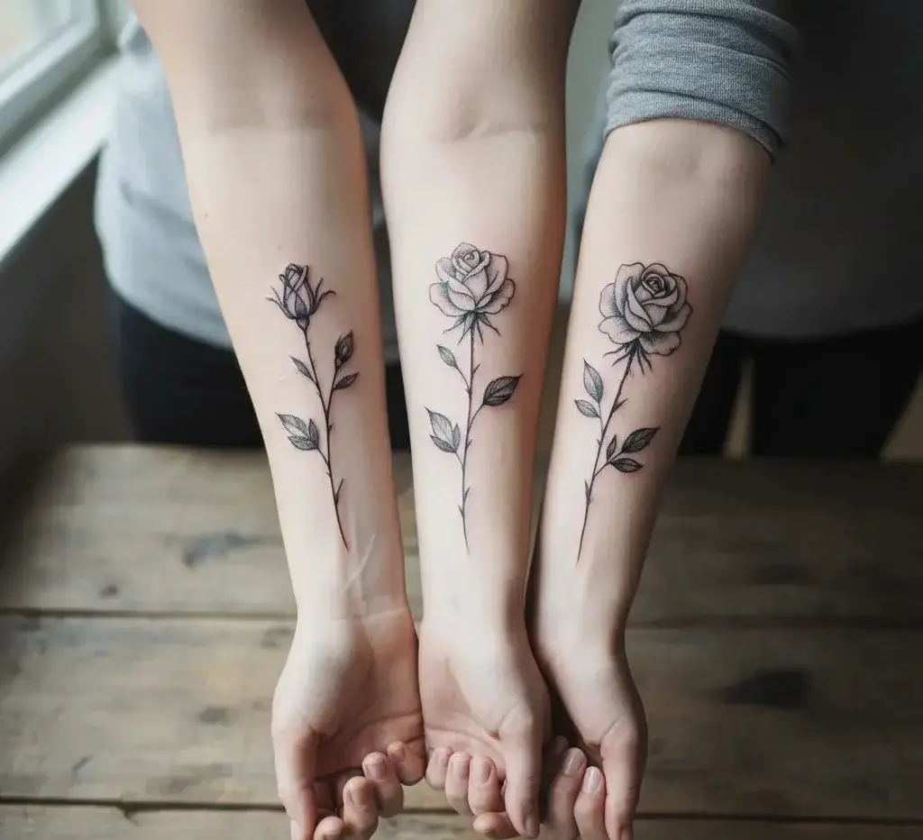 Matching Floral Stems