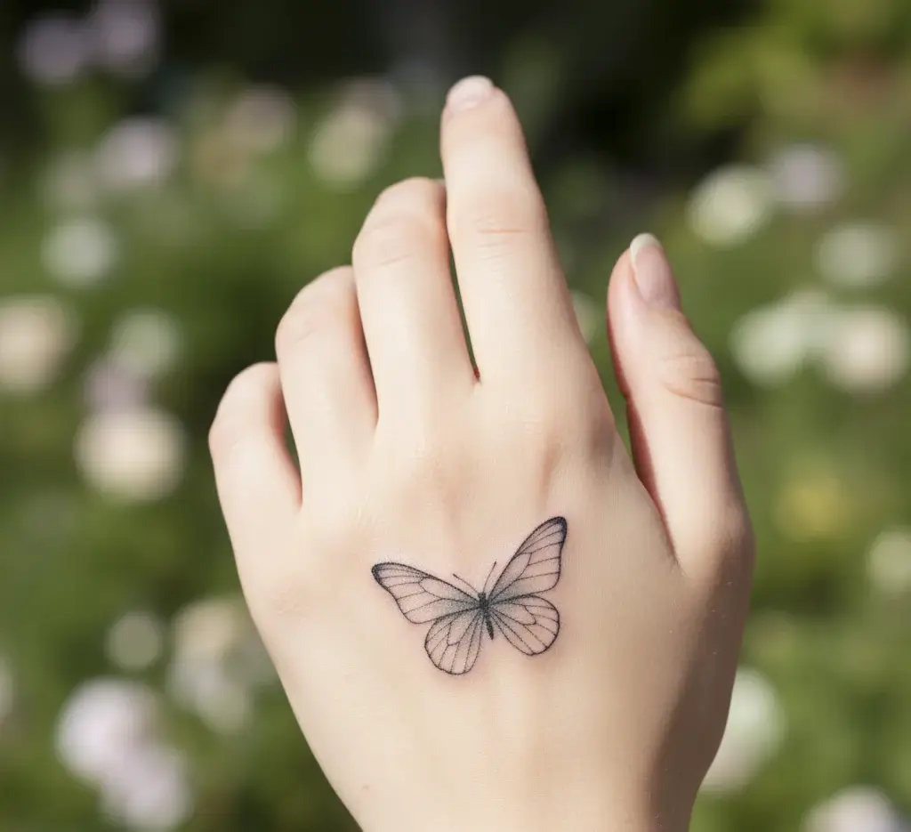 Minimalist Butterfly