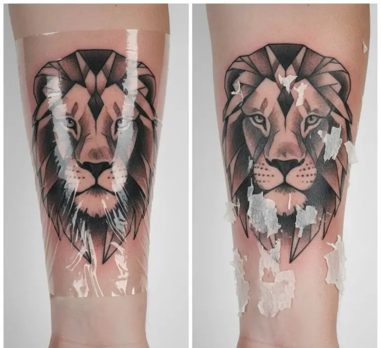 Put Saniderm On A Week Old Tattoo