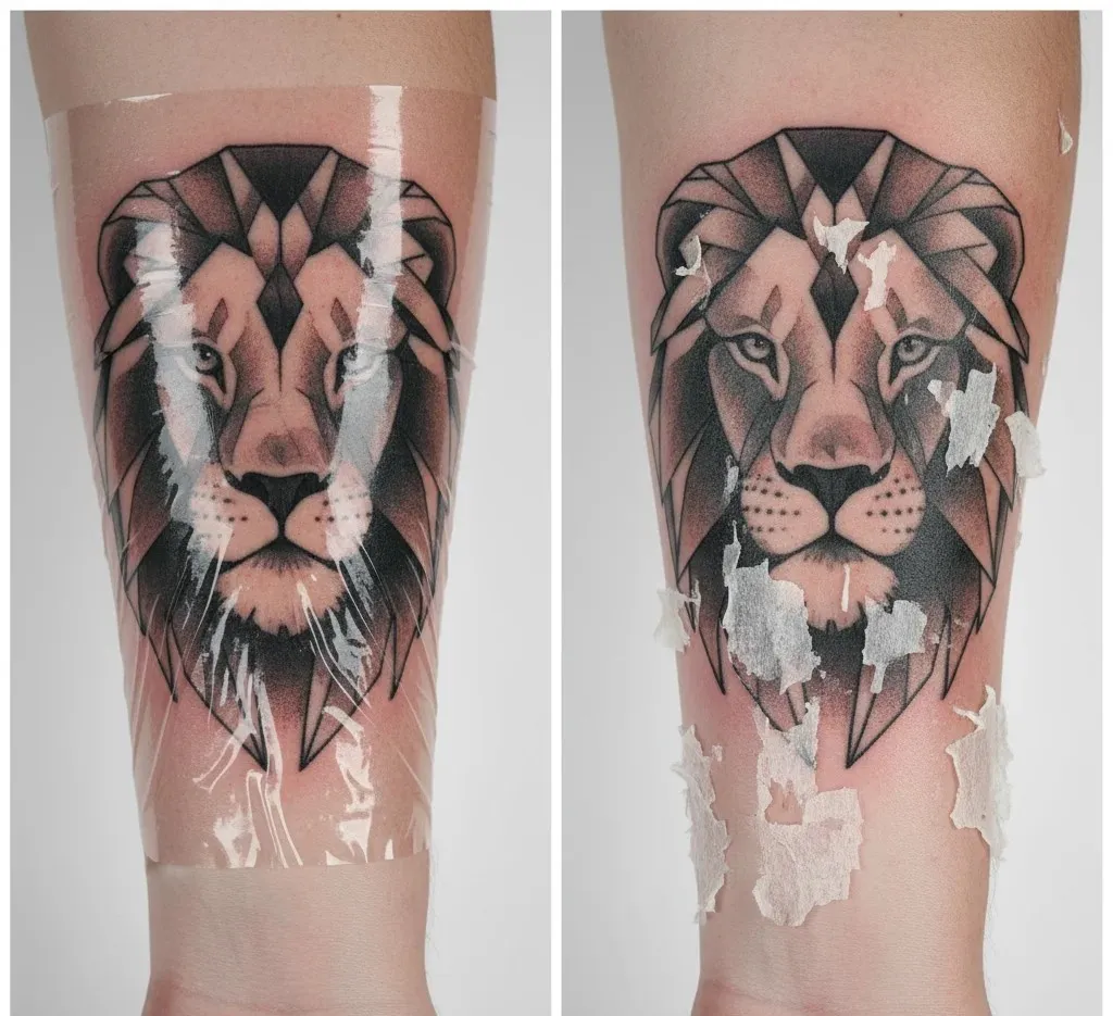 Put Saniderm On A Week Old Tattoo