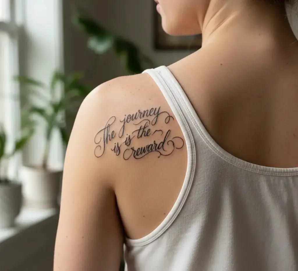 Quote or Script Tattoo