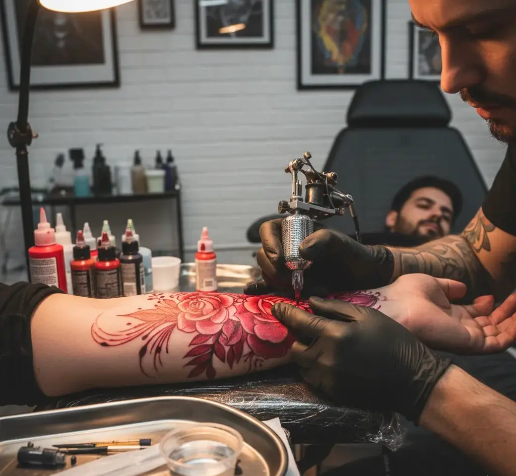 How Long Does Red Tattoo Ink Take to Heal Properly?
